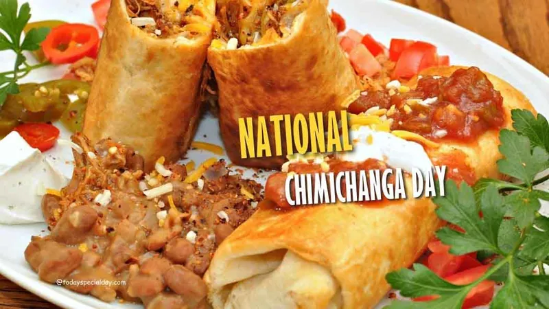 National Chimichanga Day at El Sombrero